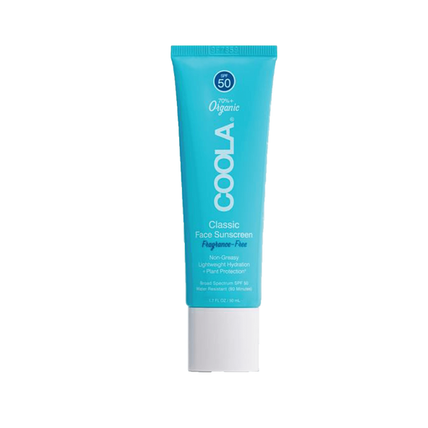 Coola Classic Sunscreen Unscented SPF 50 for the face